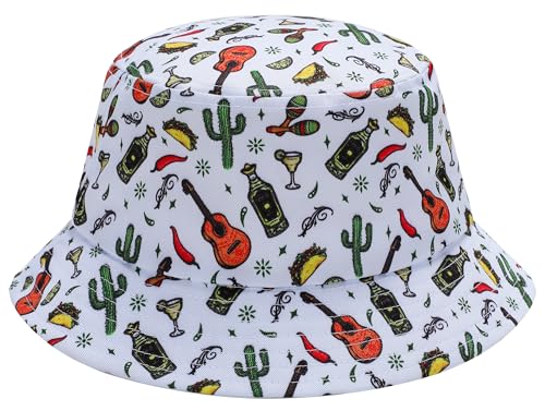Bucket Hat Unisex for Men Women Lightweight Packable Outdoor Summer Beach Fishing Sun Hat