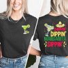 Let's Fiesta T Shirt Cinco De Mayo Shirts Women Chip Dippin Margarita Sippin T-Shirts Mexican Tees Mexico Vacation Top