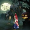 Unisex robes capes Adult Mexican American Flag Print Hooded Cloak for Cosplay Halloween Carnival Costumes