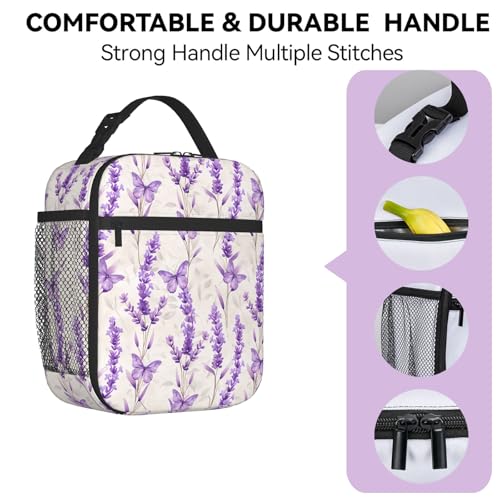 Reusable Taco Dinosaur Avocado Lunch Box for Kids Girls Boys Women Adult, Insulated Mexican Food Lunch Bag,Polyester Cooler