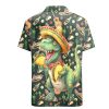 Neon Shirts for Men Button Up Shirts,Mens Neon Shirt Hawaiian Shirt for Men,Mens Beach Shirts Neon Clothes