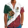 Hawaiian Shirts for Men Short Sleeve Casual Novelty Printed Hawaiian Shirt Button Down Aloha Shirts