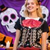 Women's Mariachi T-Shirts Graphic Short Sleeve Mexican Fiesta Costume