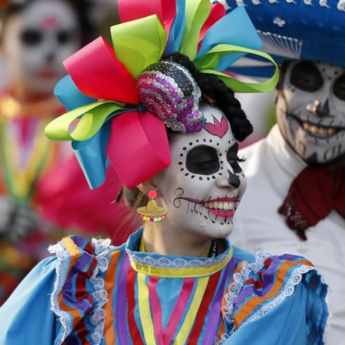 Cinco De Mayo Earrings Fiesta Earrings for Women Colorful Mexico Earring for Men Fiesta Party Supplies Mexican Carnival Earring
