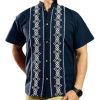 Mexican Shirts for Men - Guayabera Shirts for Men, Elegant 100% Cotton, Made in Mexico, guayaberas para Hombre