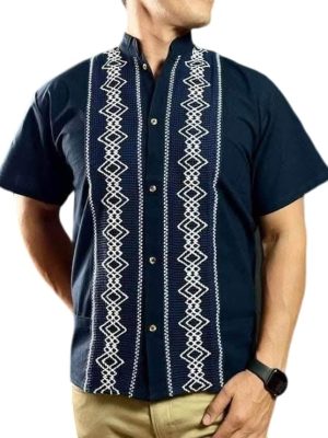 Mexican Shirts for Men - Guayabera Shirts for Men, Elegant 100% Cotton, Made in Mexico, guayaberas para Hombre