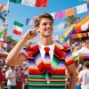 Men's 3D Pattern Festival T-Shirts Short Sleeve Holiday Novelty Casul Tee