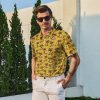 Men's Golf Shirt Quick-Dry Polo Shirt Performance Moisture Wicking Collared Tennis Shirts Athletic Shirt