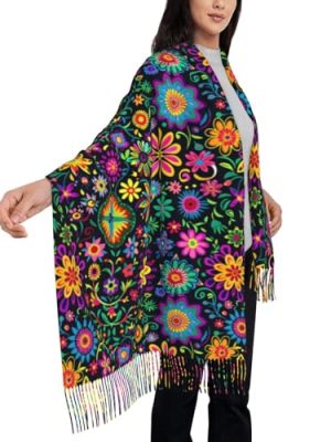 Rebozos Mexicanos Mexican Scarf Shawl Wrap Mexican Dress For Women Mexico