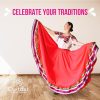 Authentic Mexican Skirt for Women Traditional Made by Original Mexican Artisans in Guerrero Folklorico Dress folklorico Skirt