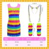 Mexican Couple Costume for Adult and Pinata - Fiesta Dress for Cosplay Cinco De Mayo Party
