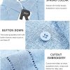 Mens Cuban Guayabera Shirts Short Sleeve Button Down Linen Shirt Mexican Casual Beach Summer Tops