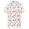 80s 90s Hawaiian Shirts for Men - Funny Retro Short Sleeve Button Down Outfit Top for Themed Party Disco Summer Beach