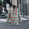 Premium Baja Hoodie Sweatshirt Pullover Jerga Poncho