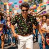 Men's Cinco De Mayo Shirt Funny Short Sleeve Button Down Mexican Shirts