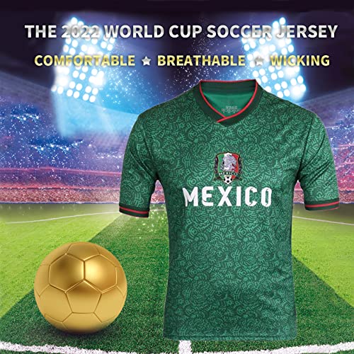 2022 World Cup/ 2024 Copa America Fan Soccer Jersey - Argentina, Brazil, Mexico & USA