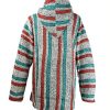 Premium Baja Hoodie Sweatshirt Pullover Jerga Poncho
