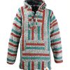 Premium Baja Hoodie Sweatshirt Pullover Jerga Poncho
